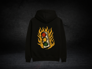 Sweat à Capuche Feu Tricolores