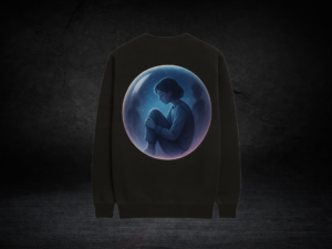 Sweat à Col Rond Âmes Perdu Dans La Bulle