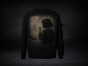 Sweat à Col Rond Fumée D'amour