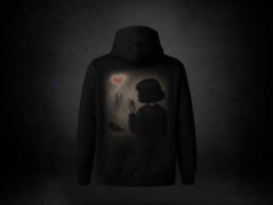 Sweat à Capuche Fumée D'amour