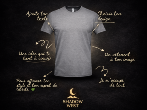 T-shirt Personnalisé – Design sur Mesure – Cadeau Unique