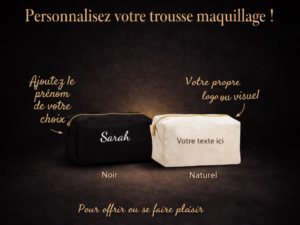 Trousse Maquillage Multi-Usage Personnalisé
