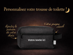 Trousse de Toilette à Personnalisé
