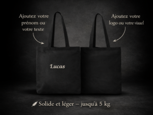 Sac shopping personnalisé