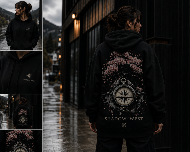 Sweat Boussole Fleurie