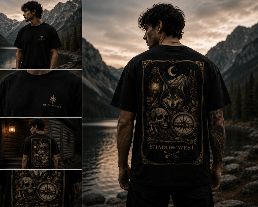 T-shirt Loup des montagnes