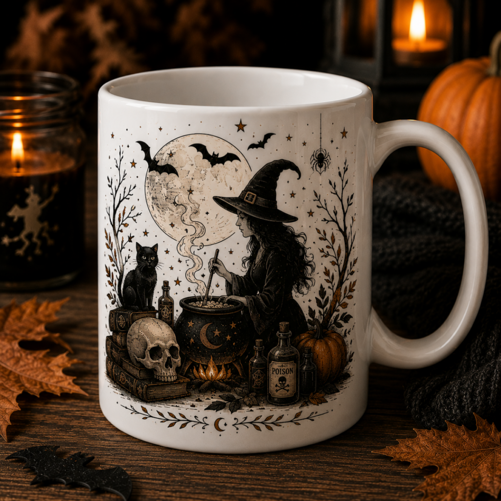 Mug Sorcière d’Halloween