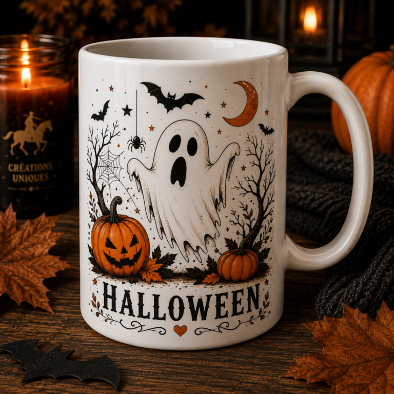 Mug Fantôme d’Halloween