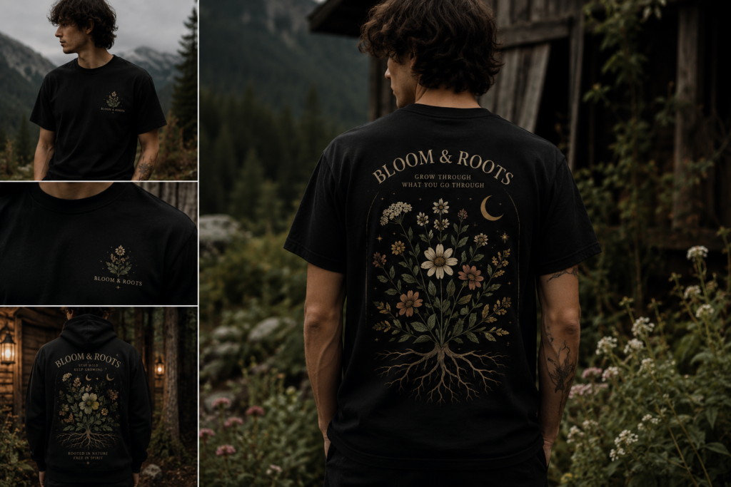 T-shirt Grow Through What You Go Through