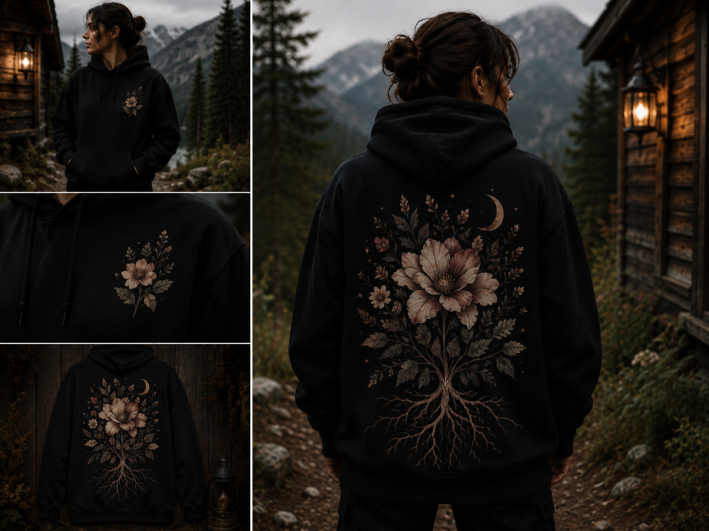 Sweat Fleur Sauvage