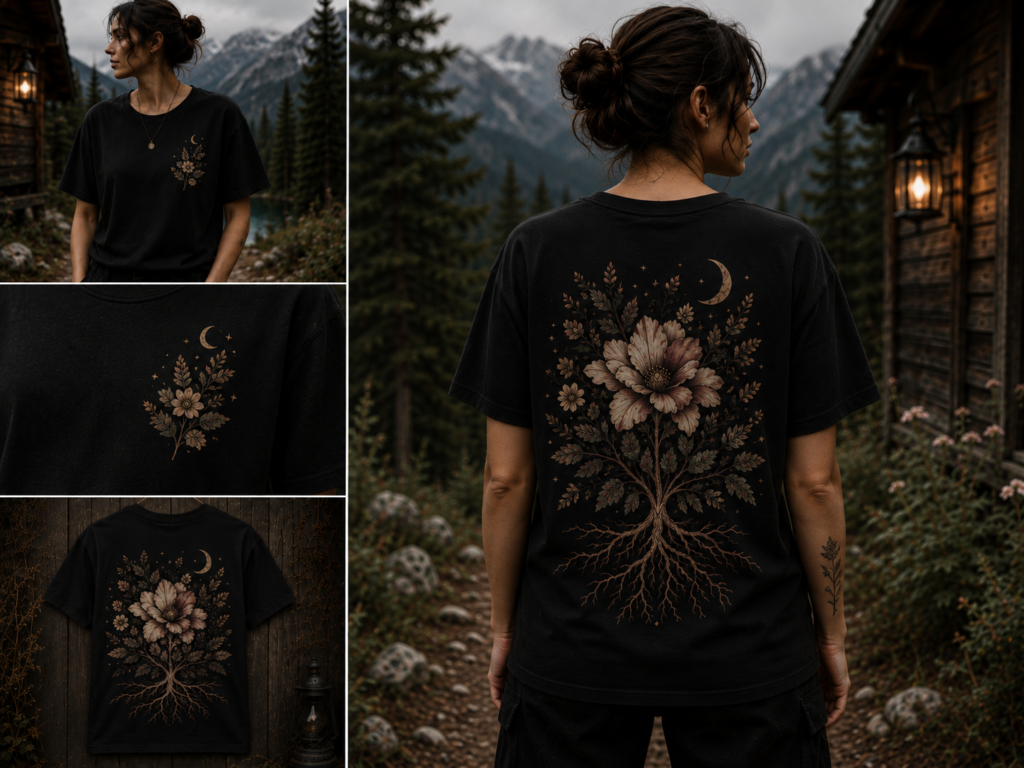 T-shirt – Fleur Sauvage